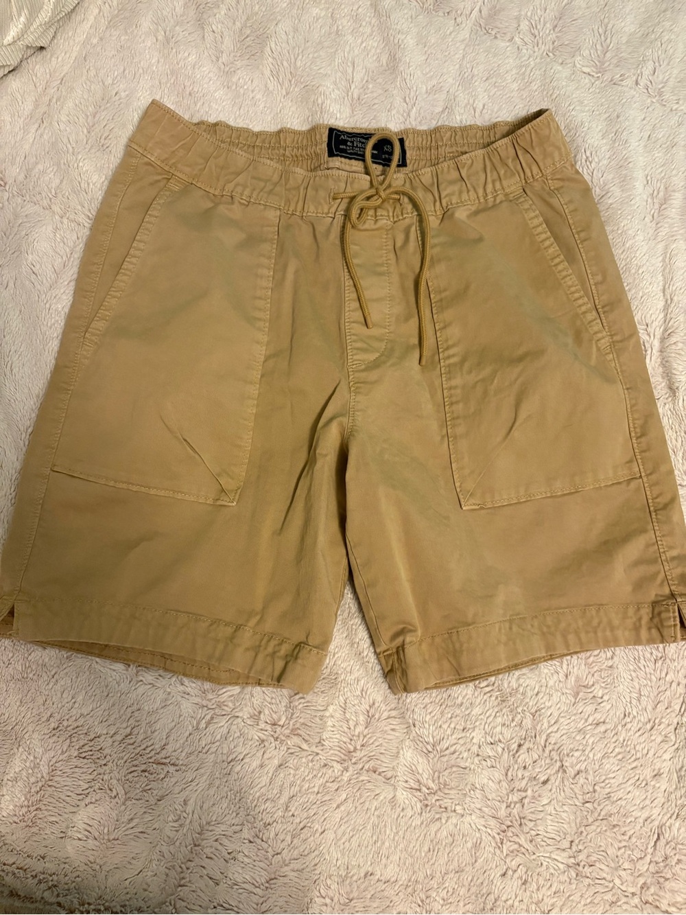 Abercrombie & Fitch Khaki Pull-On Shorts